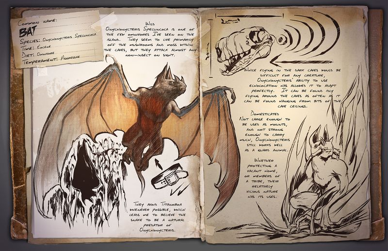 Bat | Летучая мышь ark survival evolved