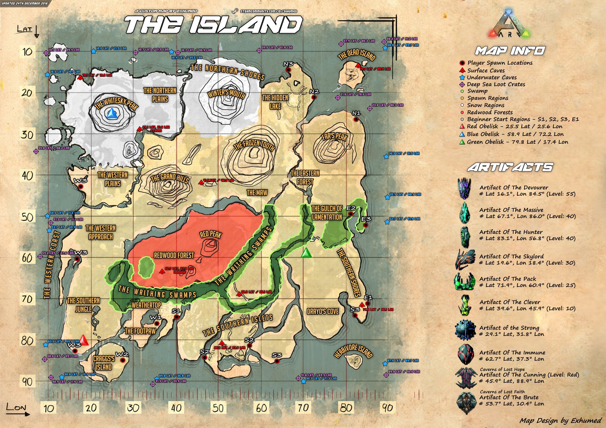 The Island Ark Steampunk Adventures Maps & Locations Ark Steampunk