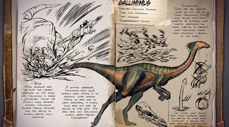 ARK Survival Evolved Новые динозавры Gallimimus | Галлимим  ARK Survival Evolved