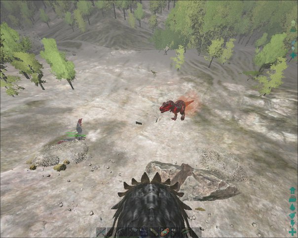 Alfa T Rex ARK: Survival Evolved Альфа Тирекс появился